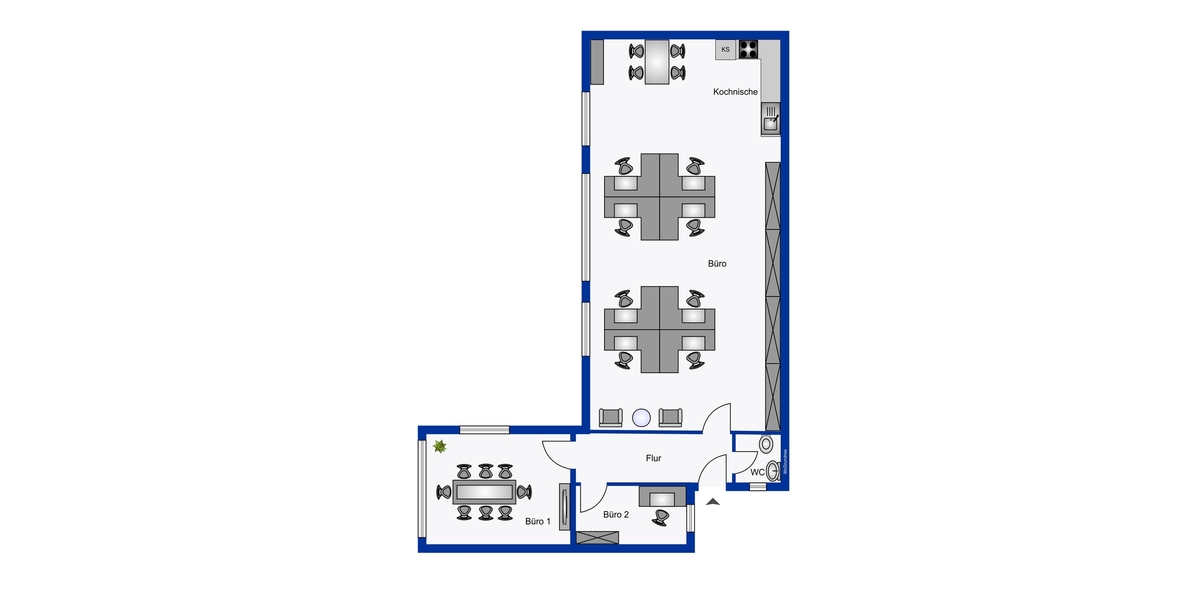 Anbau Büro