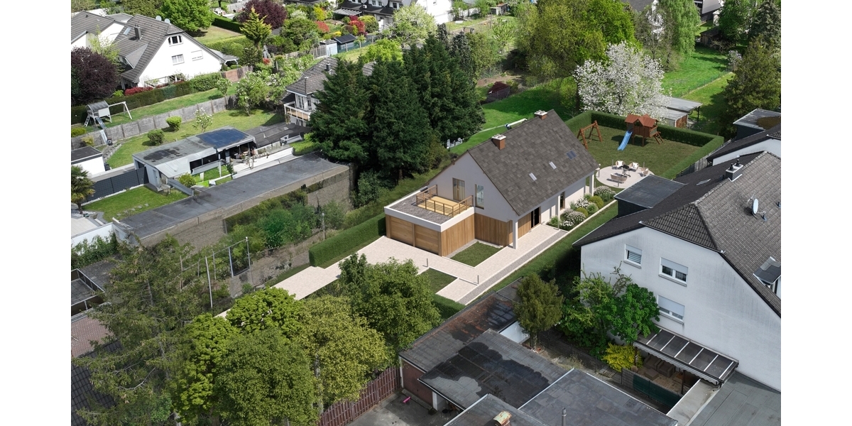 Beispiel Hausplanung Hinten